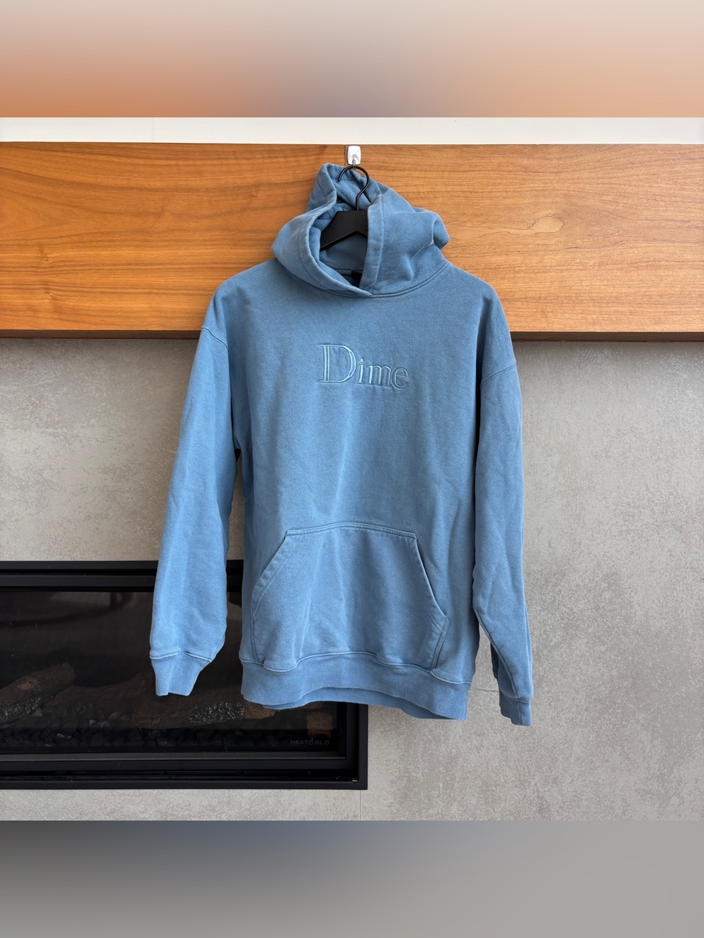DIME Classic Chenille Logo Hoodie, Size L